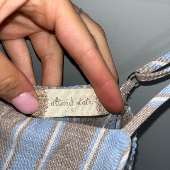 Blue and Grey Alterd State Dress - Picture 4 of 4